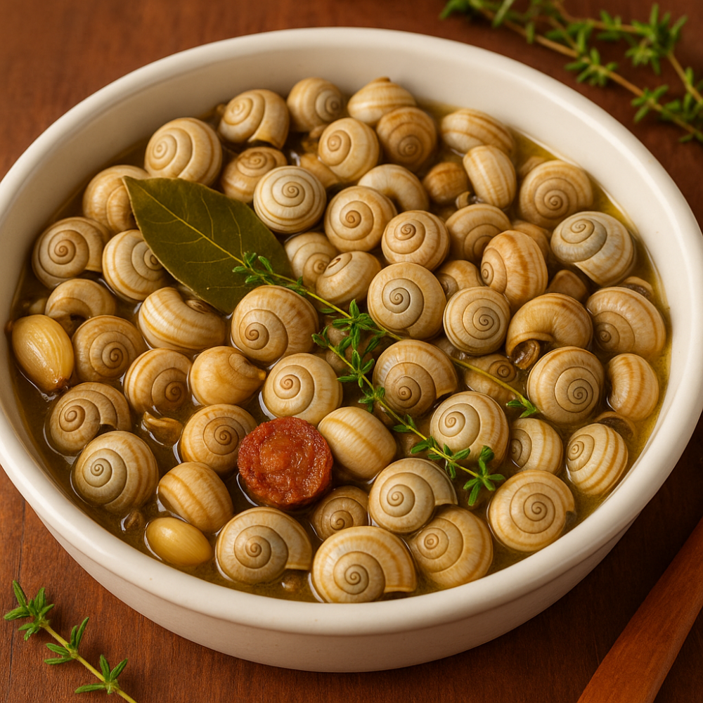 Caracóis à Algarvia